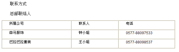聯(lián)系方式